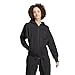 adidas Womens All SZN Fleece Full Zip Hoodie Black X-Large