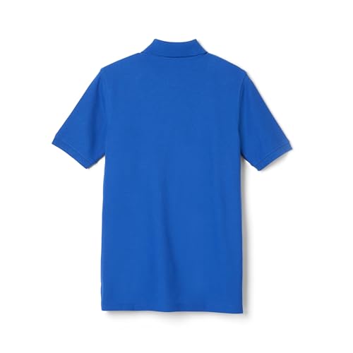 Image of French Toast Boys Short Sleeve Pique Polo Shirt (Standard & Husky), Black, 10