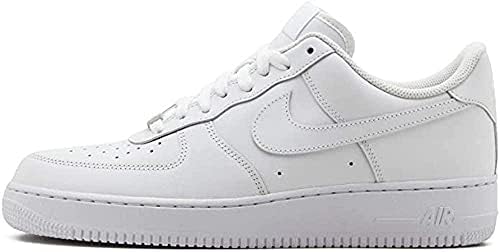 Nike Men's Air Force 1 Sneaker, White, 9.5 | Image 1