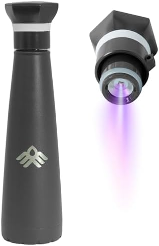 Smart Self-Cleaning Water Bottle 17oz Slate Stainless Steel ...