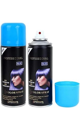 Image of Temporary Hair Color Spray, Blue