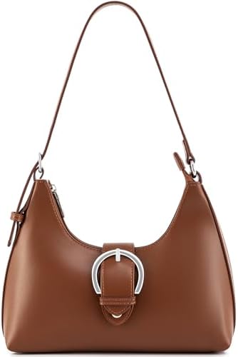 NIUEIMEE ZHOU Shoulder Bag for Women Retro Vegan Leather Tote Han...