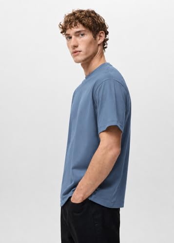 Image of Alan Jones Clothing Men's Printed Premium Heavy Gauge Cotton Oversized T-Shirt