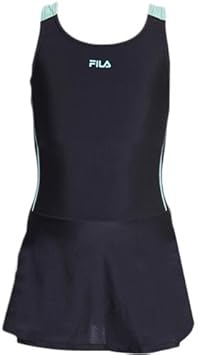 Amazon フィラ スクール水着 Aラインワンピース サックス 121 684 Sax Fila フィラ ガールズ Amazon フィラ スクール水着 Aラインワンピース サックス 121 684 Sax Fila フィラ ガールズ