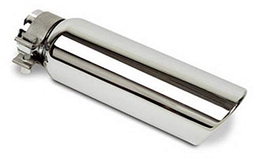 Image of Go Rhino Exhaust Tip | Stainless Steel, Chrome | GRT25414 | Fits 2 inch Diameter Exhaust Tubes