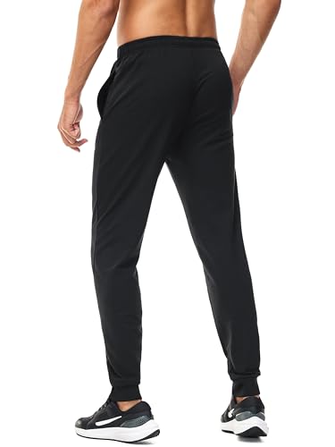 Teesmen Men Joggers Trousers Tracksuit Casual Bottoms Gym Pants Running Jogging Training Sweatpants(Multicolor 1 XL - Image 5