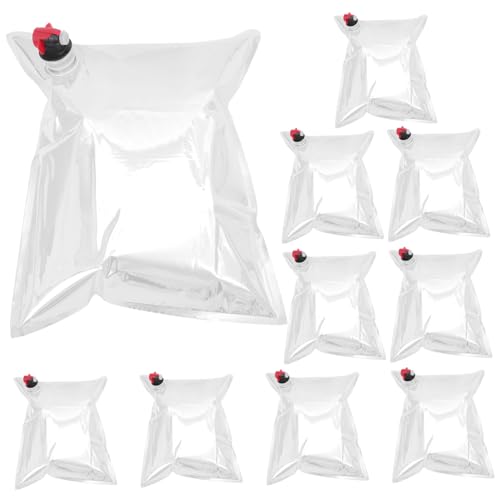 Poche à boissons portable contre la casse | Lot de 10 sacs à vin réutilisables