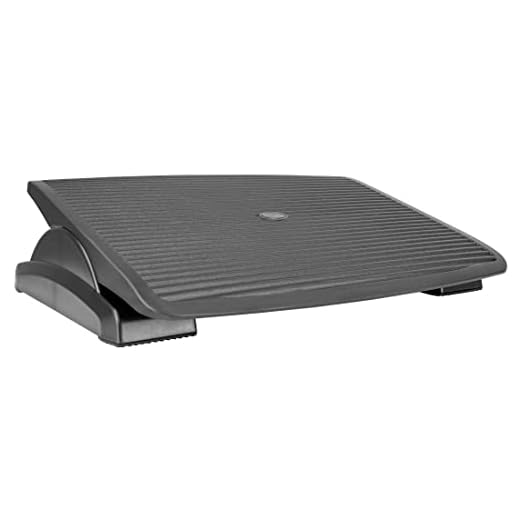 Mount-It! Adjustable Under Desk Footrest