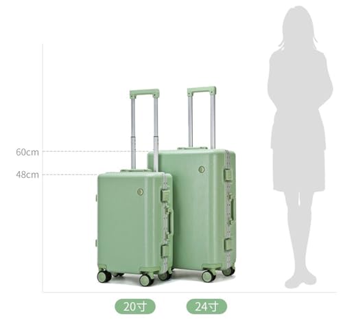 Luggage Travel Gear Cabin Luggage Multifunctional Partition Trolley Case Light Password Travel Hardside Luggage(F,24inch)2