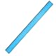PARENCE.- Weiches Lineal 30cm / Unzerbrechliches Messgerät/Messung in Zentimetern (30) und Zoll (12) - Zufällige Farbe (blau, gelb, grün, rot ...)