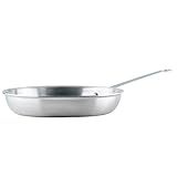 Winco Commercial-Grade Aluminium Fry Pan/Skillet, Natural Finish, 10'