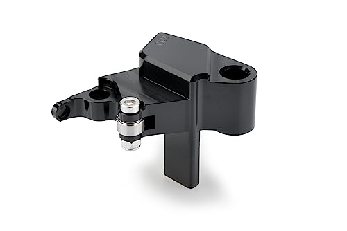 Levier adaptateur Puig 21267N en Ergal noir pour piloter sur route et circuit