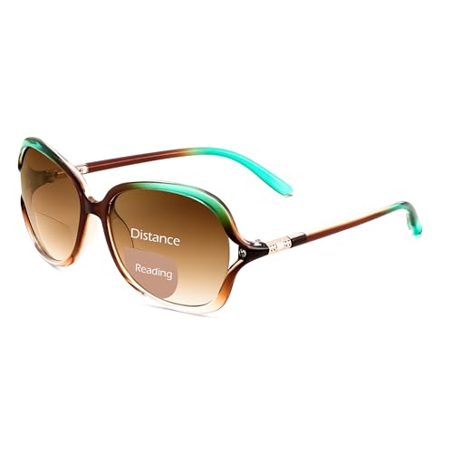 FEISEDY Fashion Bifocal Reader Sunglasses for Women Butterfly Blue Light Blocking Reading...