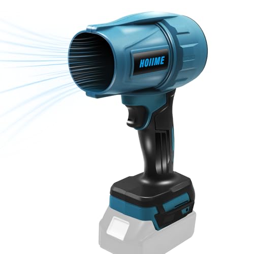 Cordless Blower, 550km/H Leaf Blower, Brushless Motor, Stepless Speed Control, Compatible with Maki TA 18V BL, Battery Not Included