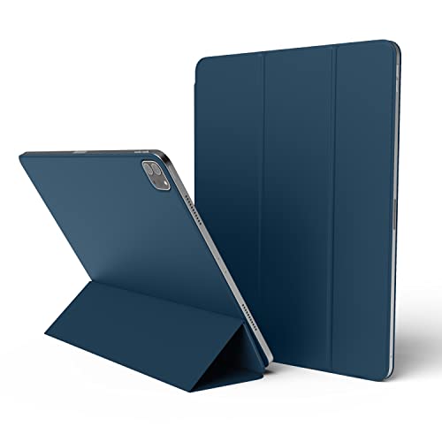 elago Magnetic Folio for iPad Pro 12.9 inch 6th Generation (2022) 5th Gen (2021) 4th Gen (2020) case cover - Blue with Auto Sleep and Wake function