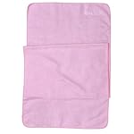 Yoga Mat Towel Non Slip - Ultra Absorbent Super Soft Microfiber Hot Yoga Towel Non Slip for Pilates & Fitness (74” x 26”, Pink) - Image 2