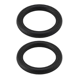 ECSiNG 2 STÜCKE Auto Ölmessstab Rohr O-Ring 11431287541 14,8x3,1mm Kompatibel mit BMW 3 Serie E30 1987-1994 Kompatibel mit 5 Serie