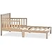 Dream On Me 648-VOAK Brookside Toddler Bed, 53x29x28 Inch (Pack of 1), Vintage White Oak