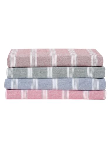 Amazon Brand - Solimo - Multicolour Cotton Turkish Towel-Turkisht...