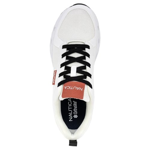 Image of Nautica Mens Running Sneakers Sport Fashion Lace-Up Athletic Soft Shoes for Gym Tennis Men - Cushioned, Breathable, Lightweight & Comfortable
