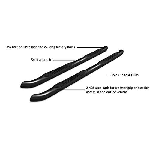 Estribos laterales 3in Black Horse para Jeep Grand Cherokee miniatura 3
