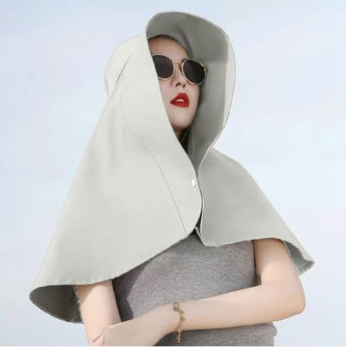 Molodo Super Wide Brim Sun Hats For Women Uv Protection Beach Hats For Women With Neck Flap Packable Bucket Hat Sun Wraps Outdoor Grey thumb #1