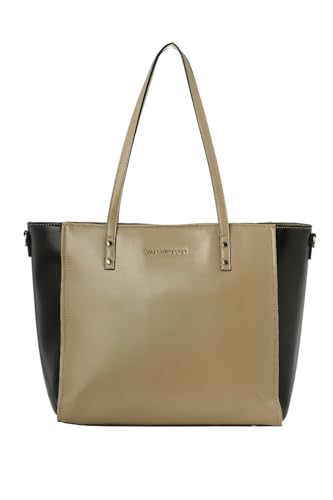 Image of Van Heusen Women's Tote Bag| Dual Tone | Fits Upto 15 Inch Laptop | Office Bag for Work