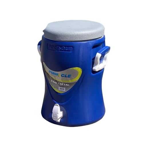 Pinnacle Bidones para Agua – Bidon Agua con Grifo y Dispensador de Agua – Ultra Resistente, con Aislante PU Ideal para Eventos Deportivos y Competiciones (20 litros)