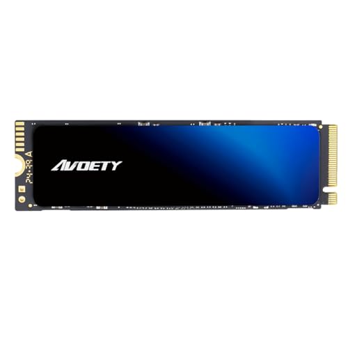 AVOETY SSD 256 GB M.2 2280 PCIe Gen3x4 NVMe, Velocidad De Lectura De hasta 2000 MB/s, Caché SLC 3D NAND TLC M.2 Disco Duro SSD, Compatible con Portátiles, Ordenadores De Sobremesa Y Carcasas NVMe