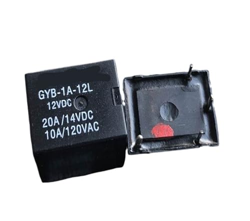 Relé GYB-1A-12L con capacidad de 20A y 12V para alta conductividad