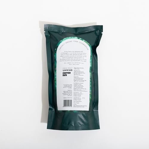 Image of Cafe Coffee Day-| Unwind(80% Coffee & 20% Chicory) | 200 Gm | Medium To Dark Roast | South Indian Filter Coffee Powder Bag | Fresh From Chikmagalur Factory
