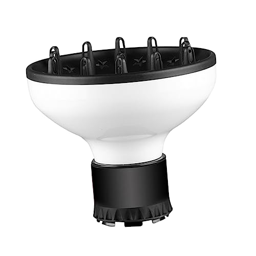 IWOWHERO Hair Dryer Diffuser Nozzle Universal Styling Accessories Heat Resistant Hair Curl Diffuser for Home