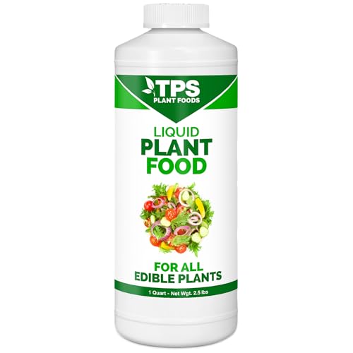 TPS NUTRIENTS Liquid Plant Food for use in AeroGarden, IDOO and Hydroponic Growing Systems, Liquid Fertilizer, 32 oz (1 Quart)