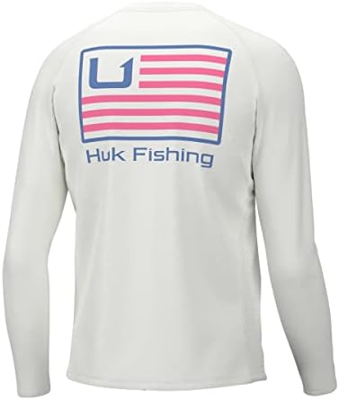 Pursuit Graphic Long Sleeve Shirt, Sun Protect Fishing Shirt