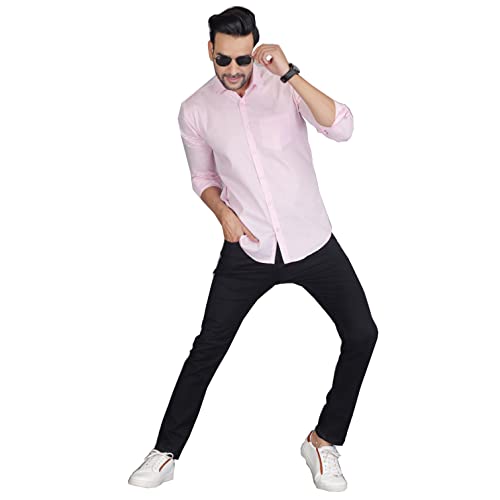 Image of Man Slim Fit Cotton Casual Shirt