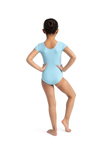 Justaucorps bleu clair manches courtes filles 2-4 ans - 5