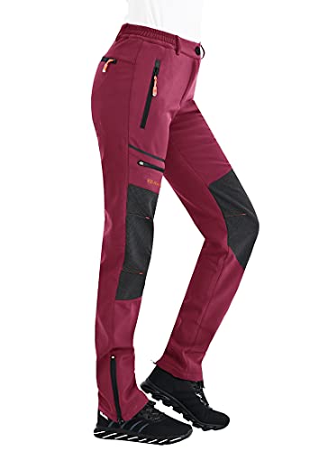 Postropaky Womens Outdoor Snow Ski Pants Waterproof Hiking Insulated...