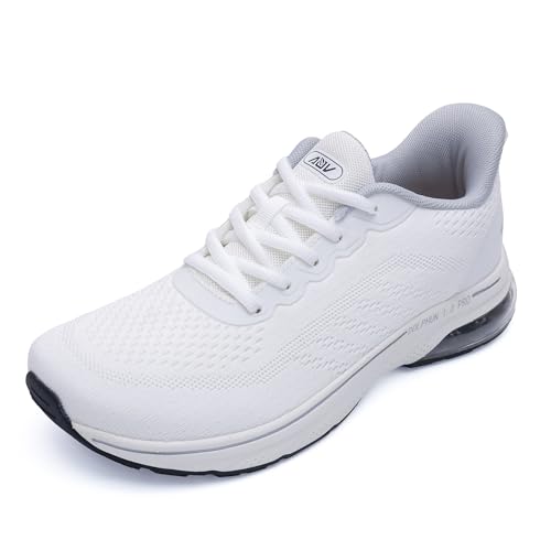 Image of IIV Womens Wide Toe Box Walking Shoes Arch Support Running Shoe Plantar Fasciitis Tennis Sneakers Orthotic for Pain Relief