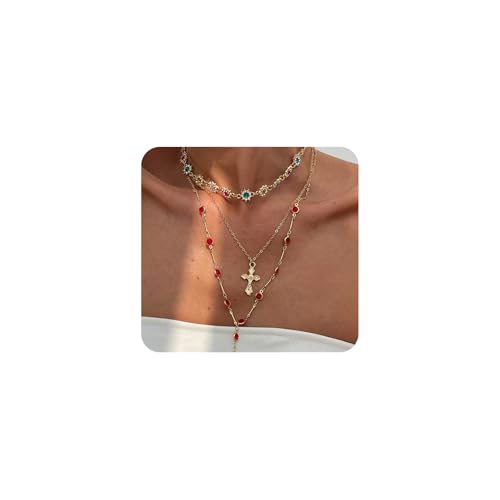 ���B���e�[�W�S�[���h���C���[�h�N���X�l�b�N���X�A�X�^�b�N���C���X�g�[���N���X�`���[�J�[�l�b�N���X�A�g�����f�B�ŏ�i�ȃX�e�[�g�����g�W���G���[, 2XL, �����|, ��΂Ȃ�