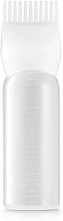 Root Comb Applicator Bottle, 6 ounce with graduated scale, Hair Coloring, Dye and scalp treament essential (Pack of 1)