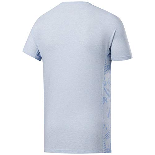 Reebok CrossFit Move Tee, Glass Blue Mel, L