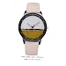 Imagen de Mikikit Reloj de Pulsera para Parejas Moda Casual PU Beige Cuarzo Unisex Ocio Fiesta Accesorios Modernos