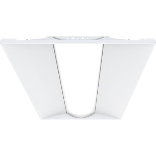 Image of Lithonia Lighting 2x4 LED Troffer Light, Adjustable Lumens, 3-in-1 CCT