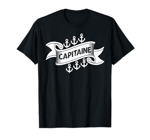 Capitán Barcos Motor Regalo Barco Marino Camiseta
