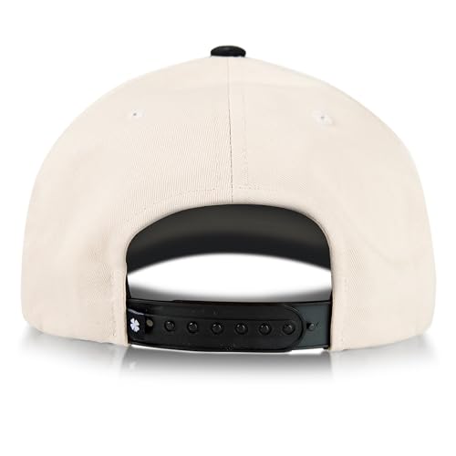 Image of Lucky Brand Snapback Hat | Adjustable | Baseball Cap | Retro | American Heritage | 5 Panel Design | Cotton Canvas