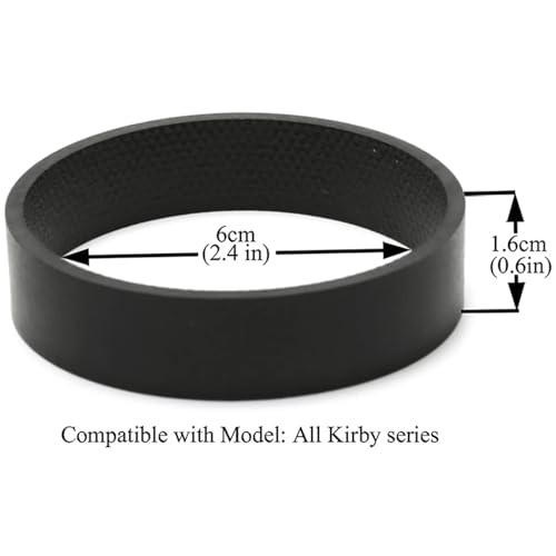 Courroie moletée noire aspirateur Kirby générations G3 à G6