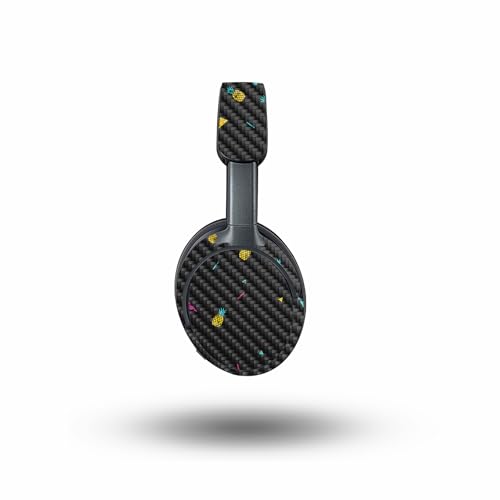 Image of MightySkins Carbon Fiber Skin Compatible with Bose QuietComfort Ultra - Magic Pineapple | Protective, Durable Textured Carbon Fiber Finish | Easy to Apply
