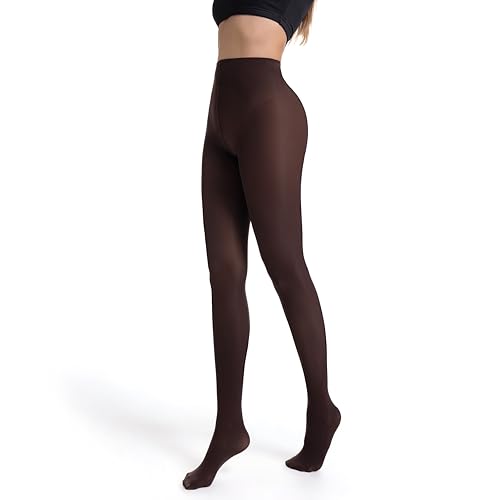 Frola Semi Opaque Tights for Women 40 Denier Matte Solid Color Pantyhose Soft Stockings Nylons Under Dress3