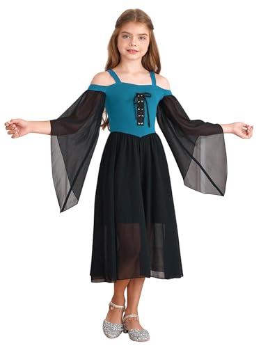Disfraz Completo Princesa Medieval Renaissance para Niñas miniatura 1