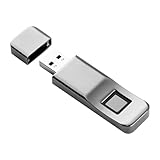 W-Lynn Almacenamiento de privacidad del Disco U de Datos de computadora USB del Disco U cifrado con Huella Digital 32G